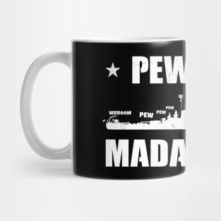 Pew Pew Madafakas Battleship Mug